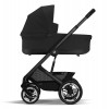 Коляска Cybex Talos S Lux BLK complete Aton S2 Hibiscus Red Base One 4 в 1 Moon Black с дождевиками
