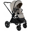 Детская коляска Pituso Mayla Plus 4 в 1 с автокреслом Baesa Black и базой Beige/Black