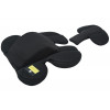 Детская коляска Pituso Mayla Plus 4 в 1 с автокреслом Baesa Black и базой Beige/Black