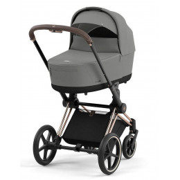 Коляска Cybex Priam IV Rosegold complete Cloud G Fog Grey Base G 4 в 1 Mirage Grey
