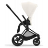 Коляска Cybex Priam IV Matt Black complete Cloud T One Love Base T 4 в 1 Off White