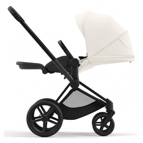 Коляска Cybex Priam IV Matt Black complete Cloud T One Love Base T 4 в 1 Off White