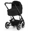 Коляска Cybex Talos S Lux BLK complete Aton S2 Hibiscus Red Base One 4 в 1 Moon Black с дождевиками