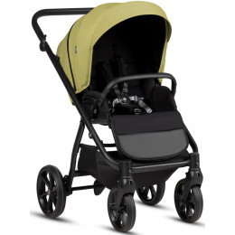 Детская коляска Tutis Leo 3 Plus 4 в 1 с автокреслом Elo Lux EduSky Black и базой 1582302 Green