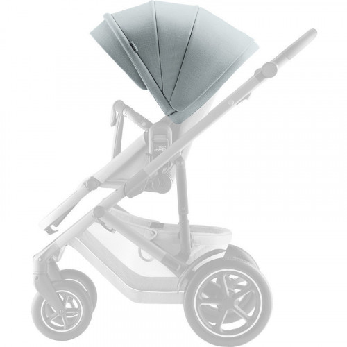 Коляска 4 в 1 Britax Roemer Smile 5Z Style и автокресло Baby-Safe Core Frost Grey + база Baby-Safe Core Harbor Blue