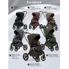 Коляска 4 в 1 Sweet Baby SBL Orso New + автокресло Elegante Plus с базой i-Size ISOFIX DK780 New Dark Grey