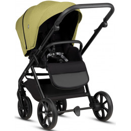 Детская коляска Tutis Leo 3 Plus 4 в 1 с автокреслом Elo Lux EduSky Black и базой 1582302 Green