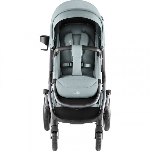 Коляска 4 в 1 Britax Roemer Smile 5Z Style и автокресло Baby-Safe Core Frost Grey + база Baby-Safe Core Harbor Blue