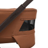 Детская коляска Peppy Monaco Thermo 4 в 1 с автокреслом Verona Beige и базой Biscuit (бисквит), рама серо-коричневая