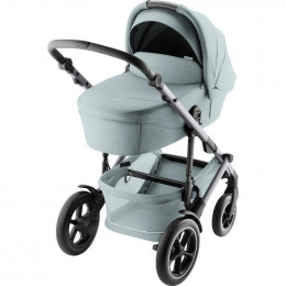 Коляска 4 в 1 Britax Roemer Smile 5Z Style и автокресло Baby-Safe Core Frost Grey + база Baby-Safe Core Harbor Blue