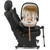 Детская коляска Peppy Monaco Thermo 4 в 1 с автокреслом Verona Beige и базой Biscuit (бисквит), рама серо-коричневая
