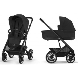 Коляска Cybex Talos S Lux BLK complete Cloud G Magic Black Base G 4 в 1 Moon Black с дождевиками