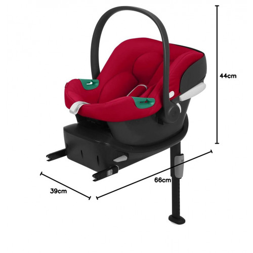 Коляска Cybex Priam IV Rosegold complete Aton B2 Dynamic Red Base One 4 в 1 Peach Pink