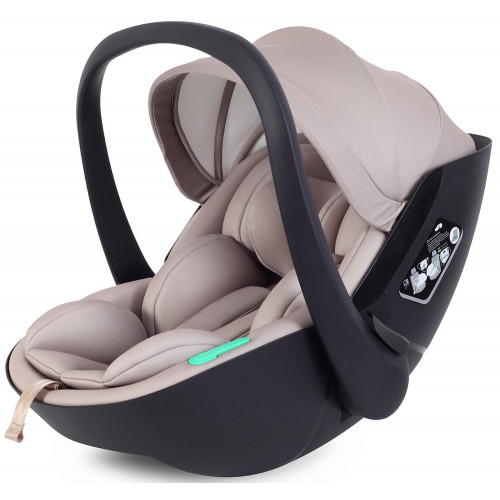 Детская коляска AmaroBaby Motus Premium Ecco Exclusive 4 в 1 с автокреслом Rant Miro Beige и базой черный