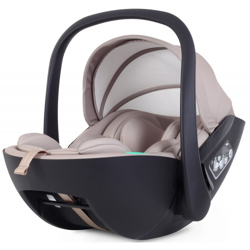 Детская коляска AmaroBaby Motus Premium Ecco Exclusive 4 в 1 с автокреслом Rant Miro Beige и базой черный