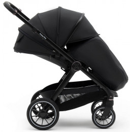 Коляска Agex Prima Pro 4 в 1 с автокреслом i-Safe Black и базой Midnight Grey (Темно-серый)
