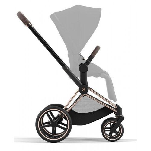 Коляска Cybex Priam IV Rosegold complete Aton B2 Dynamic Red Base One 4 в 1 Peach Pink