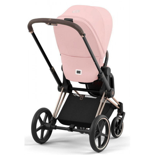 Коляска Cybex Priam IV Rosegold complete Aton B2 Dynamic Red Base One 4 в 1 Peach Pink