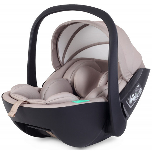 Детская коляска AmaroBaby Motus Premium Ecco Exclusive 4 в 1 с автокреслом Rant Miro Beige и базой черный