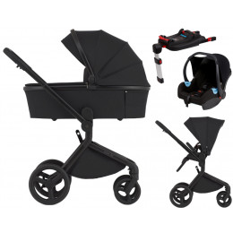 Детская коляска Anex Flo 4 в 1 и автокресло Biuco BC100B + База Anex Karwala ISOFix без адаптеров Lungo