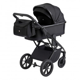 Коляска 4 в 1 Sweet Baby SBL Massimo + автокресло Elegante Plus с базой i-Size ISOFIX DK780 Black