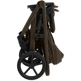 Коляска 4 в 1 Sweet Baby SBL Dolce + автокресло Elegante Plus с базой i-Size ISOFIX DK780 Dark Beige