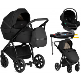 Детская коляска Noordi Luno All Trails 4 в 1 с автокреслом Terra Black и базой 1412607/1012607 Midnight