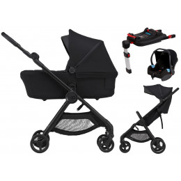 Детская коляска Anex IQ Basic 4 в 1 и автокресло Biuco BC100B + База Anex Karwala ISOFix Nyx