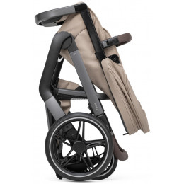 Детская коляска 4 в 1 Joolz Day 5 и автокресло Baby-Safe Core Midnight Grey и база Baby-Safe Core без адаптеров Sandy Taupe