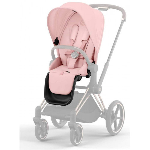 Коляска Cybex Priam IV Rosegold complete Aton B2 Dynamic Red Base One 4 в 1 Peach Pink