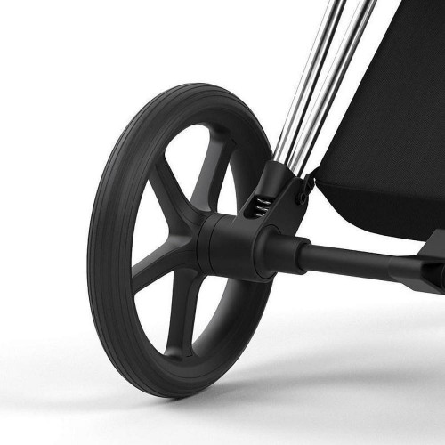 Коляска Cybex Priam IV Chrome Brown complete Aton S2 Hibiscus Red Base One 4 в 1 Mirage Grey