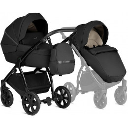 Детская коляска Noordi Luno All Trails 4 в 1 с автокреслом Terra Black и базой 1412607/1012607 Midnight