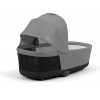 Коляска Cybex Priam IV Chrome Brown complete Aton S2 Hibiscus Red Base One 4 в 1 Mirage Grey