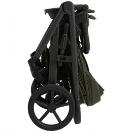 Коляска 4 в 1 Sweet Baby SBL Dolce + автокресло Elegante Plus с базой i-Size ISOFIX DK780 Dark Green