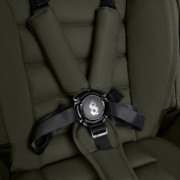 Коляска 4 в 1 Sweet Baby SBL Dolce + автокресло Elegante Plus с базой i-Size ISOFIX DK780 Dark Green