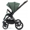 Детская коляска Peppy Monaco Thermo 4 в 1 с автокреслом Verona Black и базой Green (зеленый), рама серо-коричневая