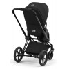Коляска Cybex Priam IV Matt Black complete Cloud G Fog Grey Base G 4 в 1 Sepia Black