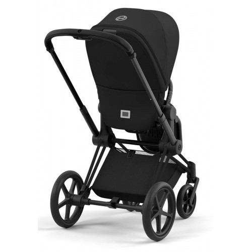 Коляска Cybex Priam IV Matt Black complete Cloud G Fog Grey Base G 4 в 1 Sepia Black