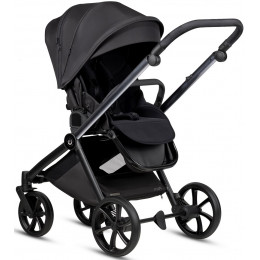 Детская коляска Tutis Mio 3 Plus Black Edition New 4 в 1 с автокреслом Elo Lux EduSky Black и базой 1622060 Obsidian