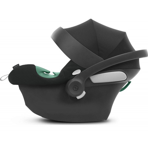 Коляска Cybex Balios S Lux SLV complete Aton B2 Volcano Black Base One 4 в 1 Stone Grey с дождевиками