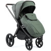 Детская коляска Peppy Monaco Thermo 4 в 1 с автокреслом Verona Black и базой Green (зеленый), рама серо-коричневая