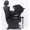 Детская коляска Peppy Monaco Thermo 4 в 1 с автокреслом Verona Black и базой Green (зеленый), рама серо-коричневая