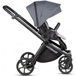 Детская коляска Tutis Mio 3 Plus Essential New 4 в 1 с автокреслом Beno Beige и базой 1622103 Dark Grey