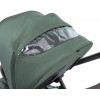Детская коляска Peppy Monaco Thermo 4 в 1 с автокреслом Verona Black и базой Green (зеленый), рама серо-коричневая