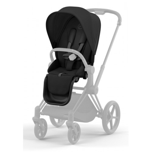 Коляска Cybex Priam IV Matt Black complete Cloud G Fog Grey Base G 4 в 1 Sepia Black