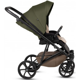 Детская коляска Tutis Viva 6 Plus Essential 4 в 1 с автокреслом Elo Lux EduSky Black и базой 1612050 Pine
