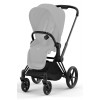 Коляска Cybex Priam IV Matt Black complete Cloud G Fog Grey Base G 4 в 1 Sepia Black