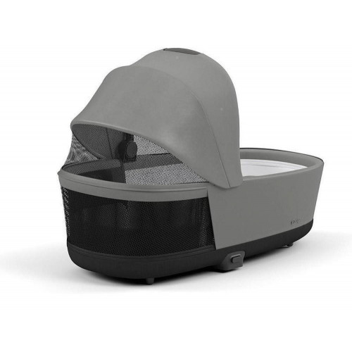 Коляска Cybex Priam IV Chrome Brown complete Aton B2 Steel Grey Base One 4 в 1 Mirage Grey