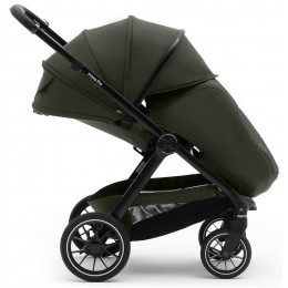 Коляска Agex Prima Pro 4 в 1 с автокреслом i-Safe S Black и базой APF664 Green (Зеленый)