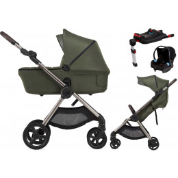 Детская коляска Anex IQ Premium 4 в 1 и автокресло Biuco BC100B + База Anex Karwala ISOFix без адаптеров richi